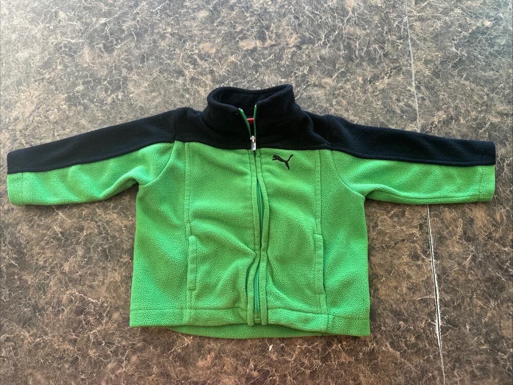 Puma infant toddler track jacket Fleece size 12 months